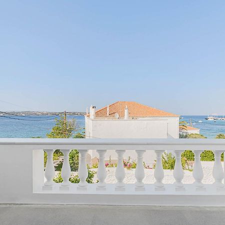 Pearl House - Luxurious New Beach Villa In Spetses Stunning View Ligoneri Eksteriør bilde